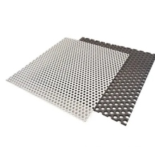 Hebei Anping Custom Punching Board Punching Round Hole Mesh Hole Board